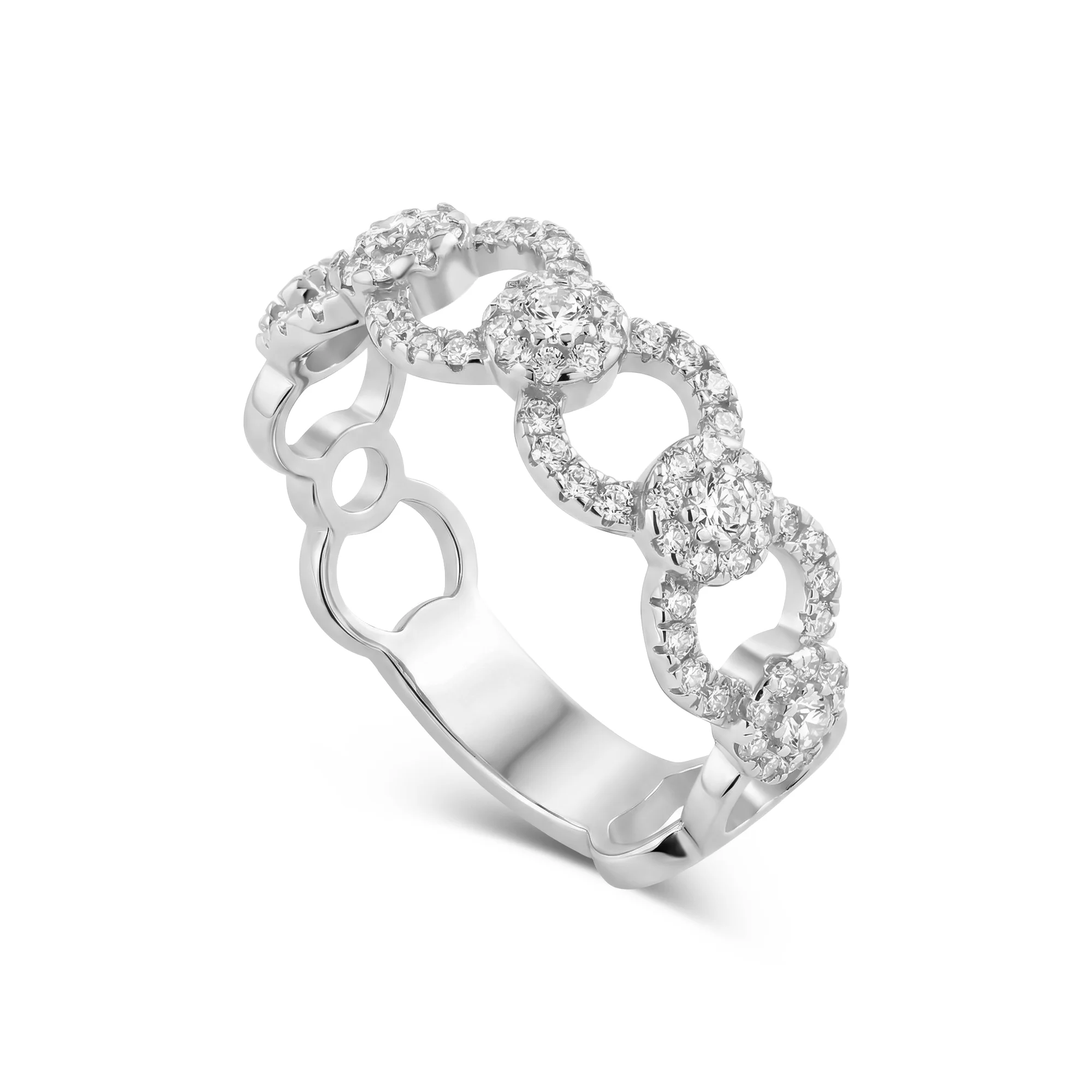 PP RG00250%201 Cluster Ring in 21K Gold