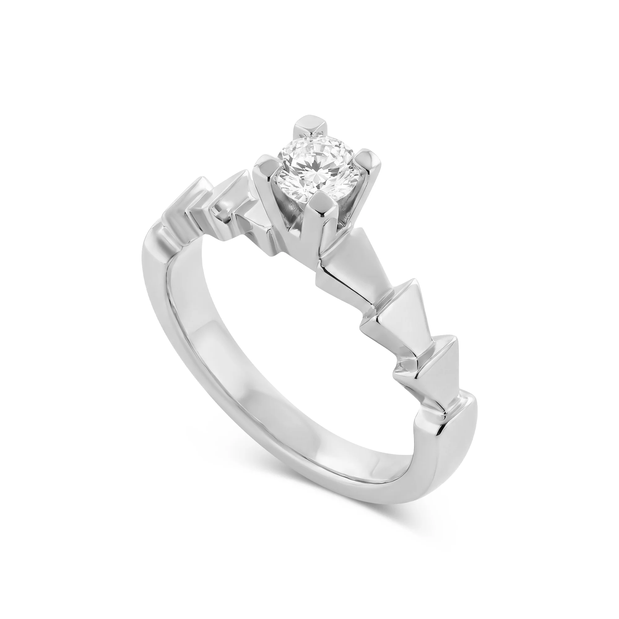 PP RG00795%201 Solitaire Ring in 21K Gold