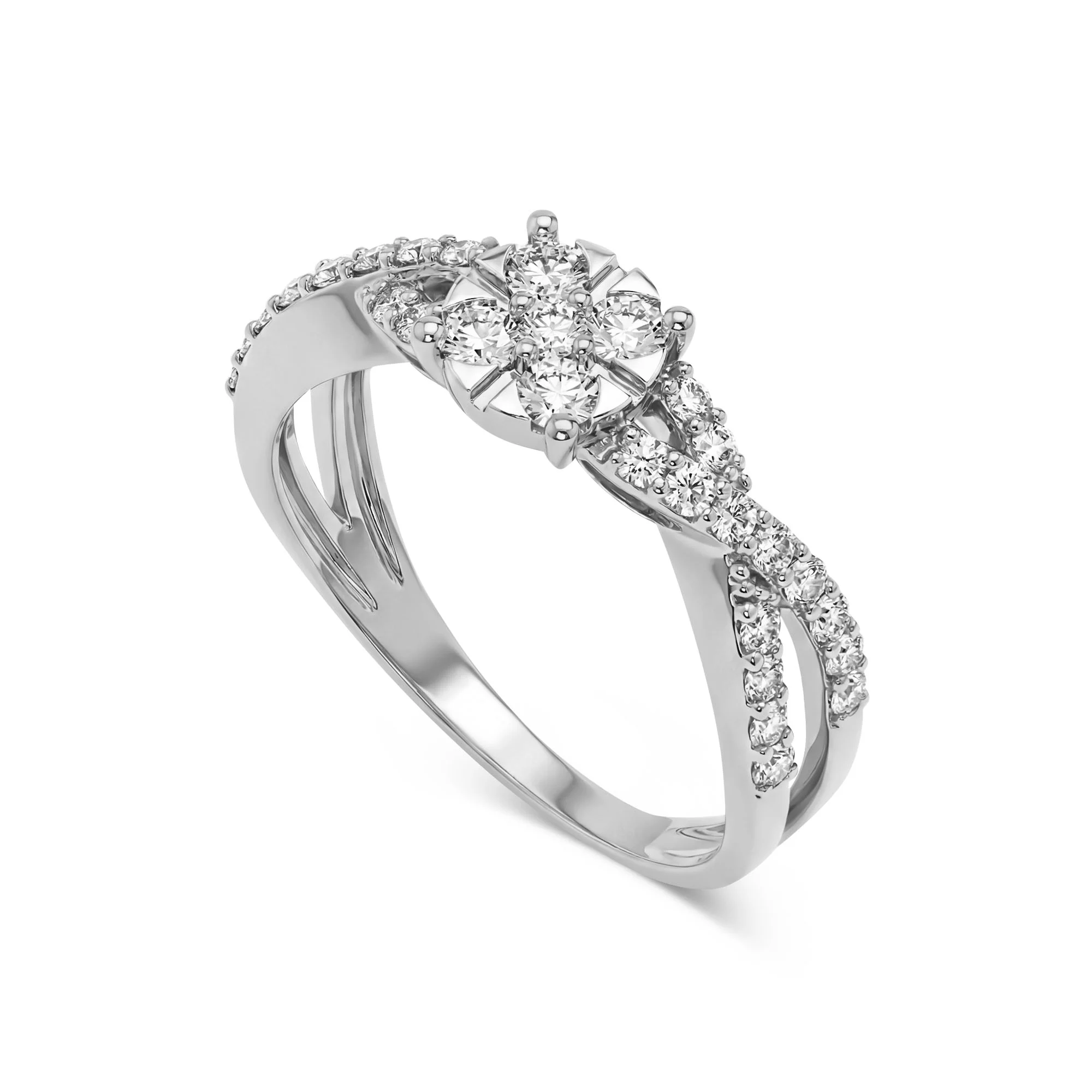 PP RG00802%201 Cluster Ring in 21K Gold