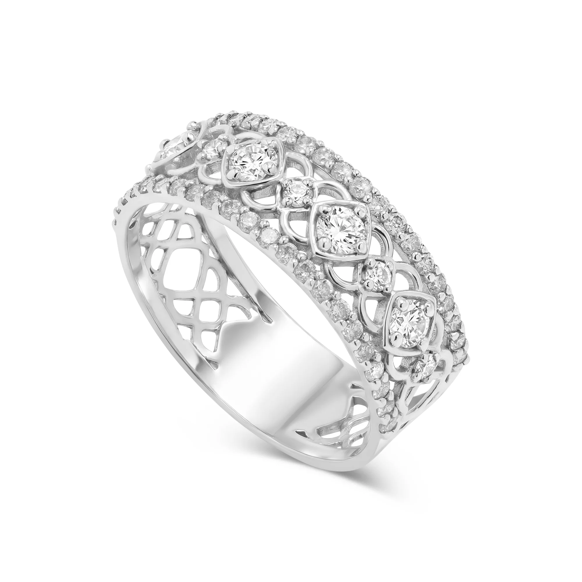 PP RG00806%201 Cluster Ring in 21K Gold