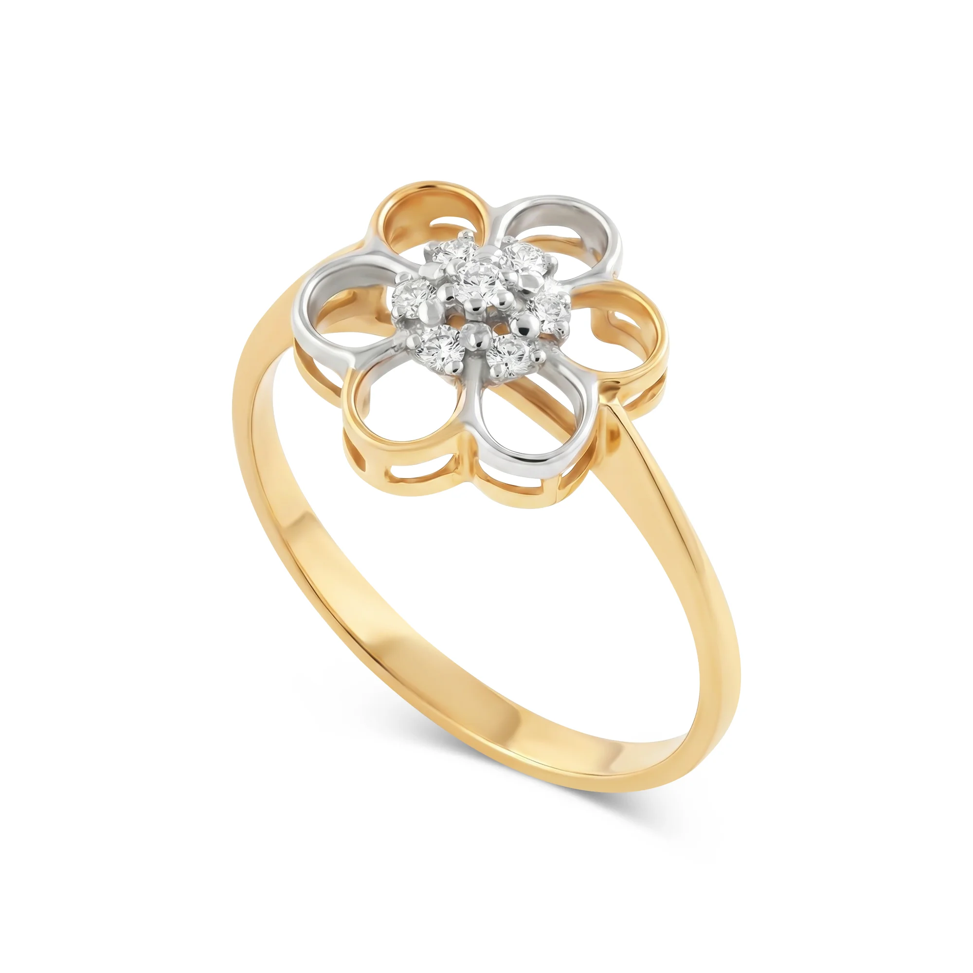 PP RG01428%201 Cluster Ring in 18K Gold
