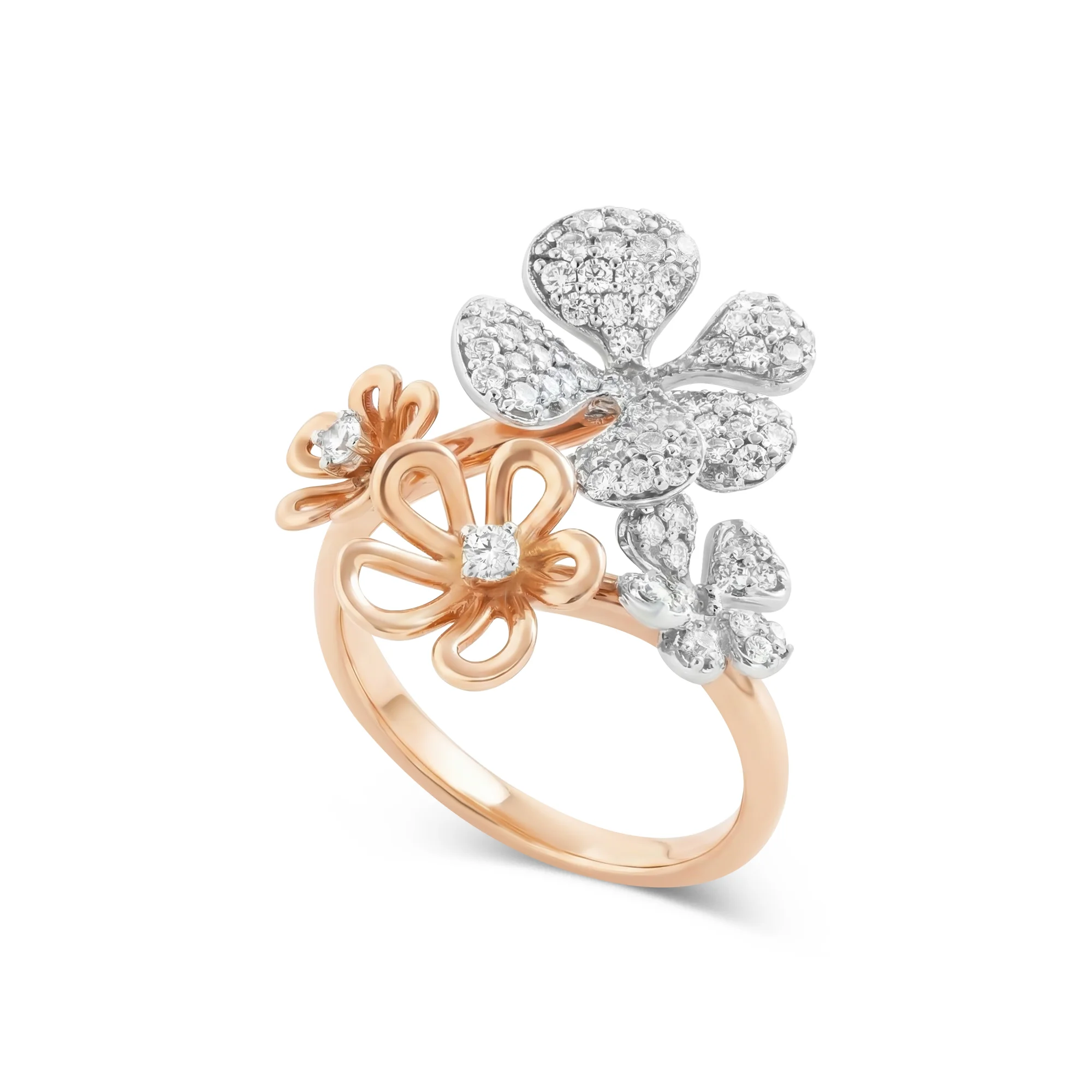 PP RG02467%201 Cluster Ring in 18K Gold
