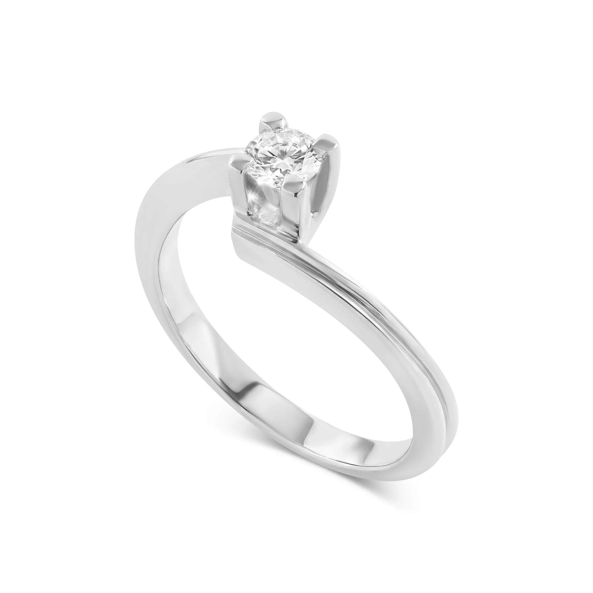 PP RG04384%201 Solitaire Ring in 18K Gold